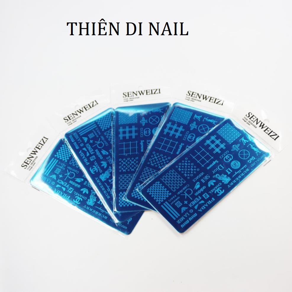 Khuôn in mẫu nail thương hiệu