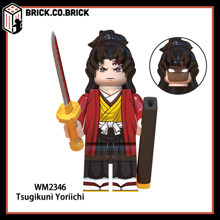 Demon Slayer Đồ Chơi Lắp Ráp Mô Hình Minifigure Kimetsu No Yaiba Anime Thanh Gươm Diệt Quỷ MỚI NHẤT 