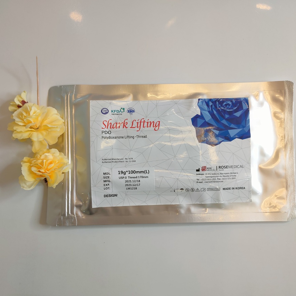 Căng Chỉ Nâng Cơ, Nâng Mũi Double Cog Mono 19Gx100mm & 19Gx60mm 1gói 10 sợi ( Hàn Quốc )