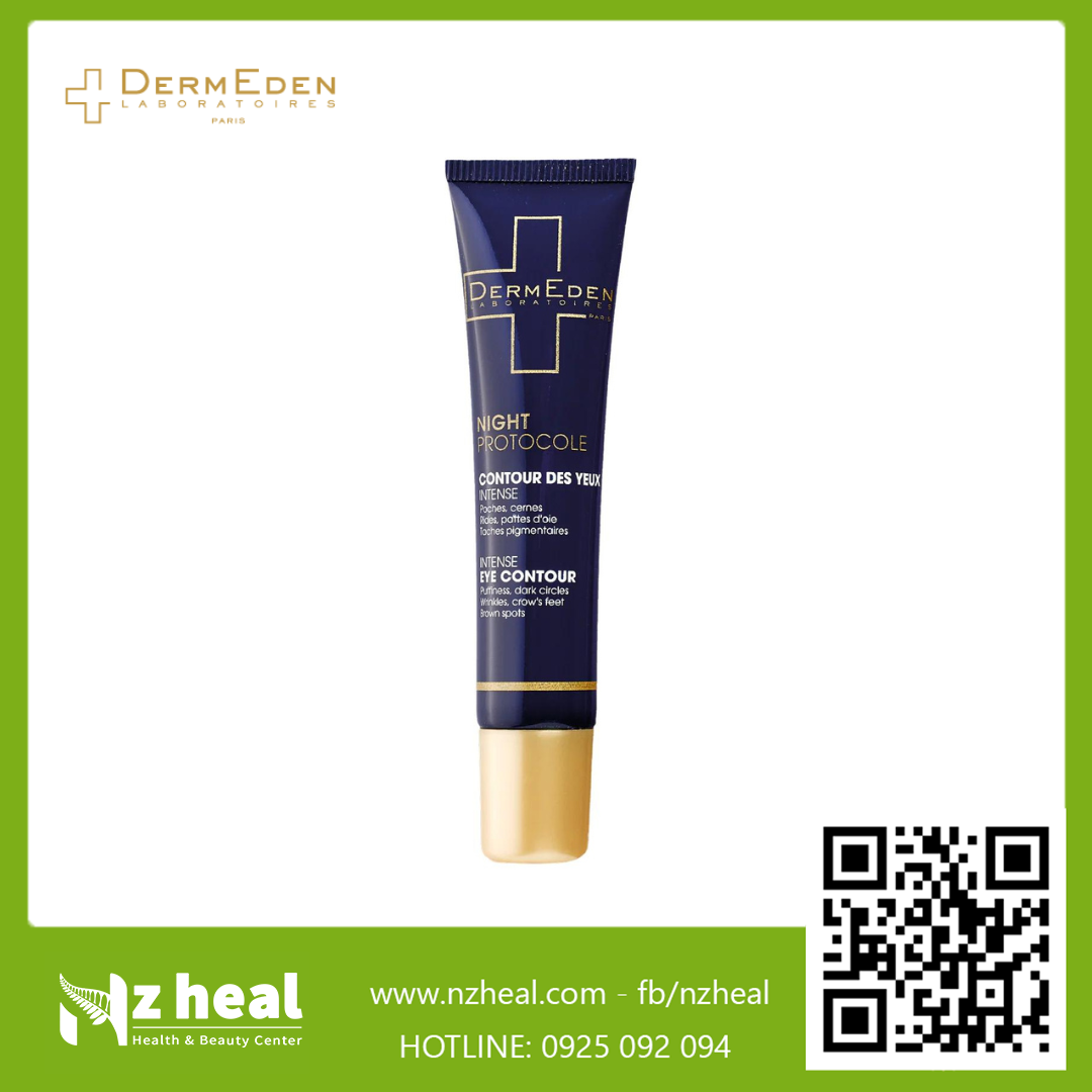 Kem dưỡng mắt giảm quầng thâm DermEden Night Protocole Intense Eye Contour (15ml)