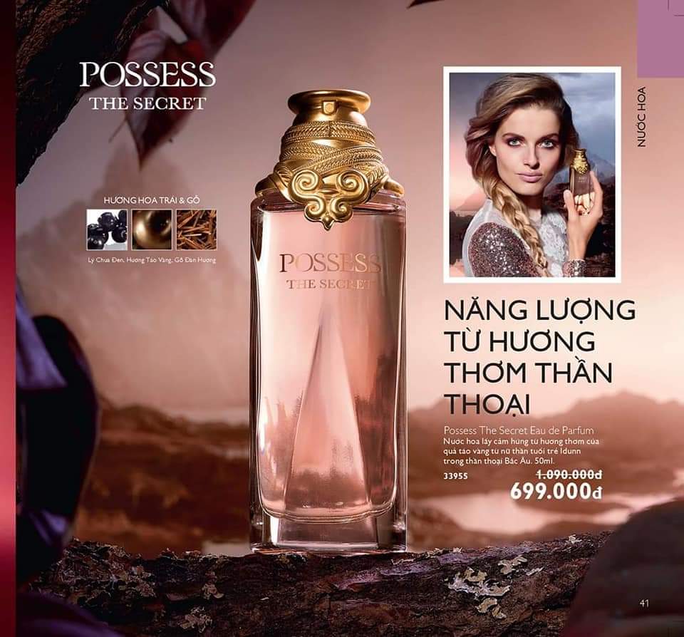 [Hcm][Hàng Chính Hãng] Nước Hoa - Possess The Secret Man Eau De Parfum.