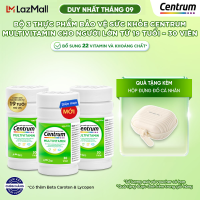 Bộ 3 Thực phẩm bảo vệ sức khỏe CENTRUM MULTIVITAMIN cho NGƯỜI LỚN TỪ 19 TUỔI – 30 Viên