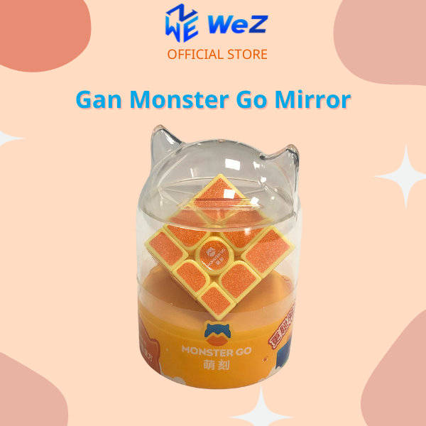 Rubik Gan Monster Go Mirror - Biến Thể Rubik Gương Gan Monster Go Ánh Kim Cao Cấp - Wez Toys
