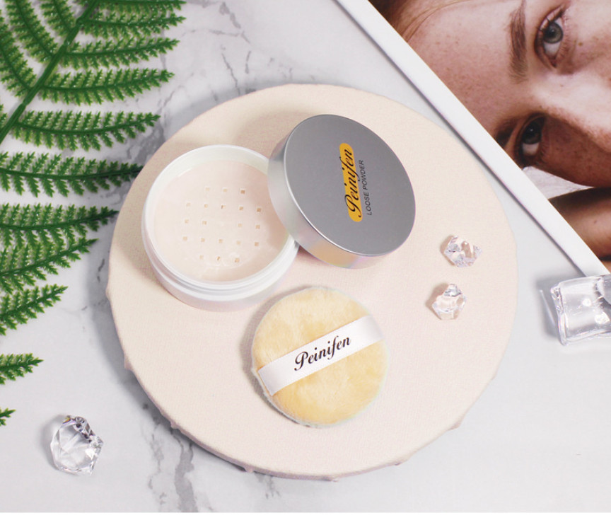 ? Phấn Phủ Trang Điểm Dạng Bột Trắng Bạc Peinifen P3473 Makeup Powder Kiềm Dầu Che Khuyết Điểm Lâu Trôi Mềm Mịn Tự Nhiên Kiềm Dầu Nội Địa Chính Hãng Sỉ Rẻ