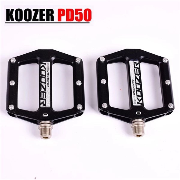 Pedal Koozer PD50 3 vòng bạc đạn chất liệu nhôm nguyên khối CNC