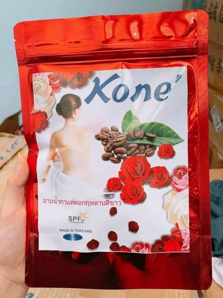 Tắm Trắng KoneThái Lan Mẫu Mới Dưỡng Trắng Da Đen