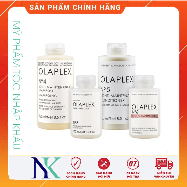 [Hcm]Combo Dầu Gội Xã Và Olaplex No3 Hàn Gắn Liên Kết Lưu Huỳnh(3456)