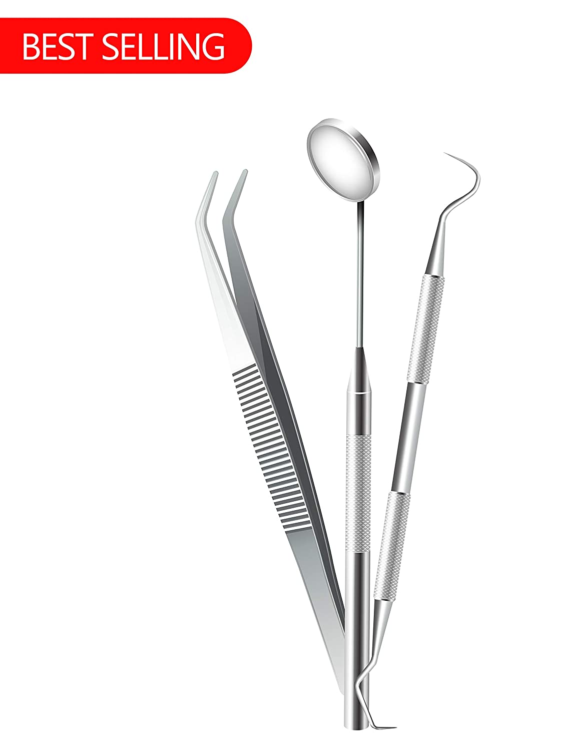 [HCM]Bộ Dụng Cụ Nha Khoa Làm Sạch Cao Răng (3 Cái)