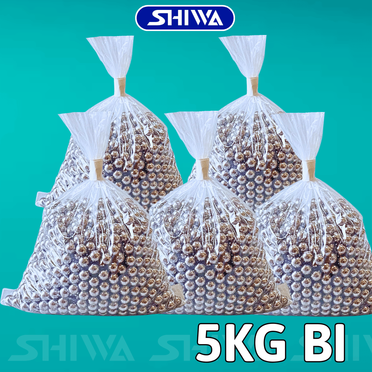 5KG Bi Sắt Ổ Trục Xe Đạp - HÀNG LOẠI 1 Bóng Đều Đẹp - Size 6.35mm 7mm Và 8mm Bi Sắt Giá Rẻ Shiwa