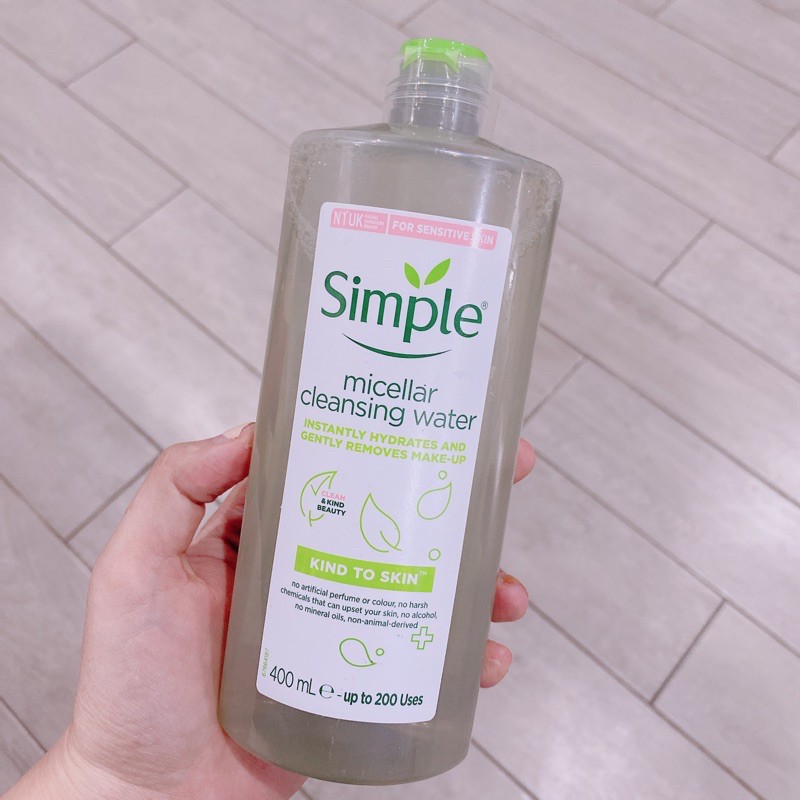 Tẩy Trang Simple 400Ml