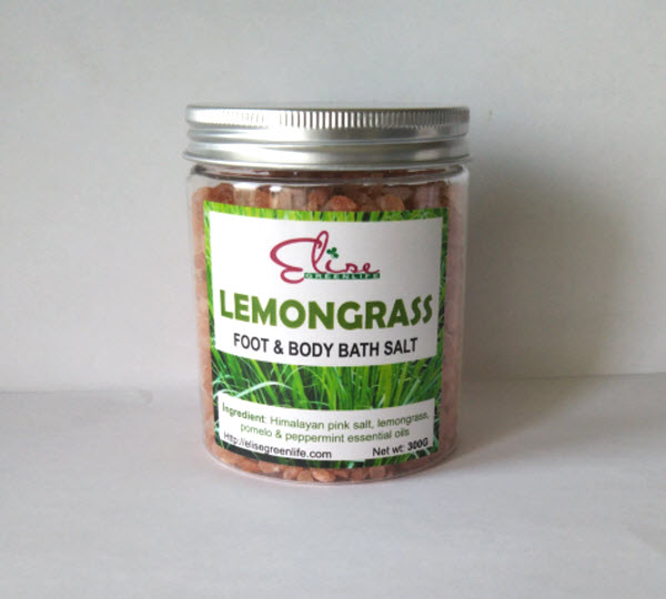 300Gr Muối Hồng Himalaya Tắm - Ngâm Tay Chân Tinh Dầu Sả Chanh Vỏ Bưởi Bạc Hà Elisegreenlife. An Toàn Cho Mẹ Bầu. Sản Phẩm Phù Hợp Tắm Bồn Và Máy Ngâm Tay Chân