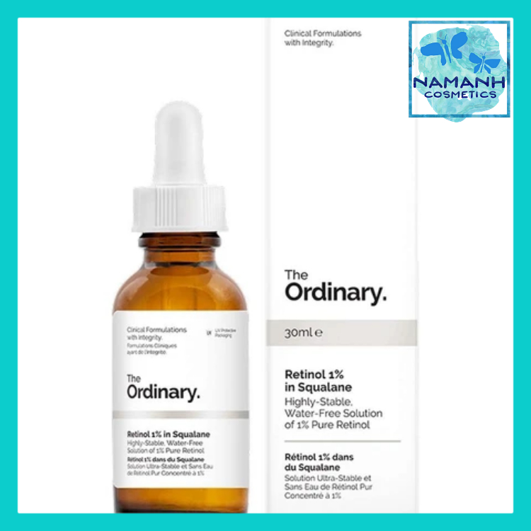 Serum The Ordinary Retinol 1% In Squalane Giảm Nếp Nhăn Đốm Đen Chống Lão Hóa