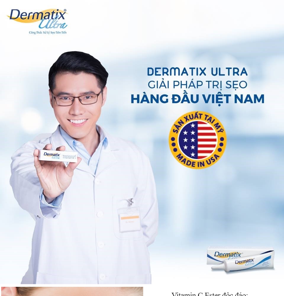 Gel Mờ Sẹo Dermatix Ultra 7G - 15G Làm Mờ Sẹo Làm Mềm Phần Da Sẹo Giúp Cải Thiện Làn Da