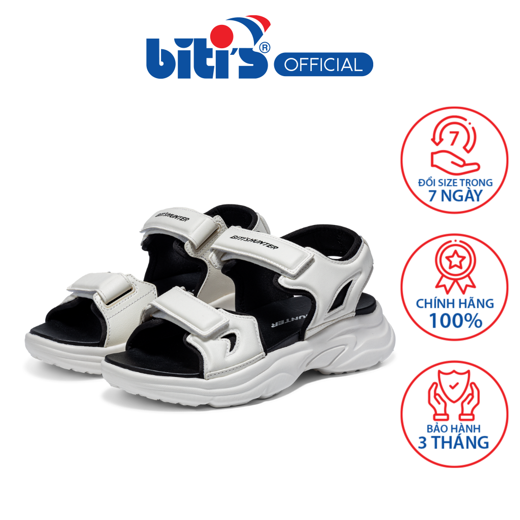 Sandal Bitis Hunter Nữ Màu Trắng HEW001700TRG