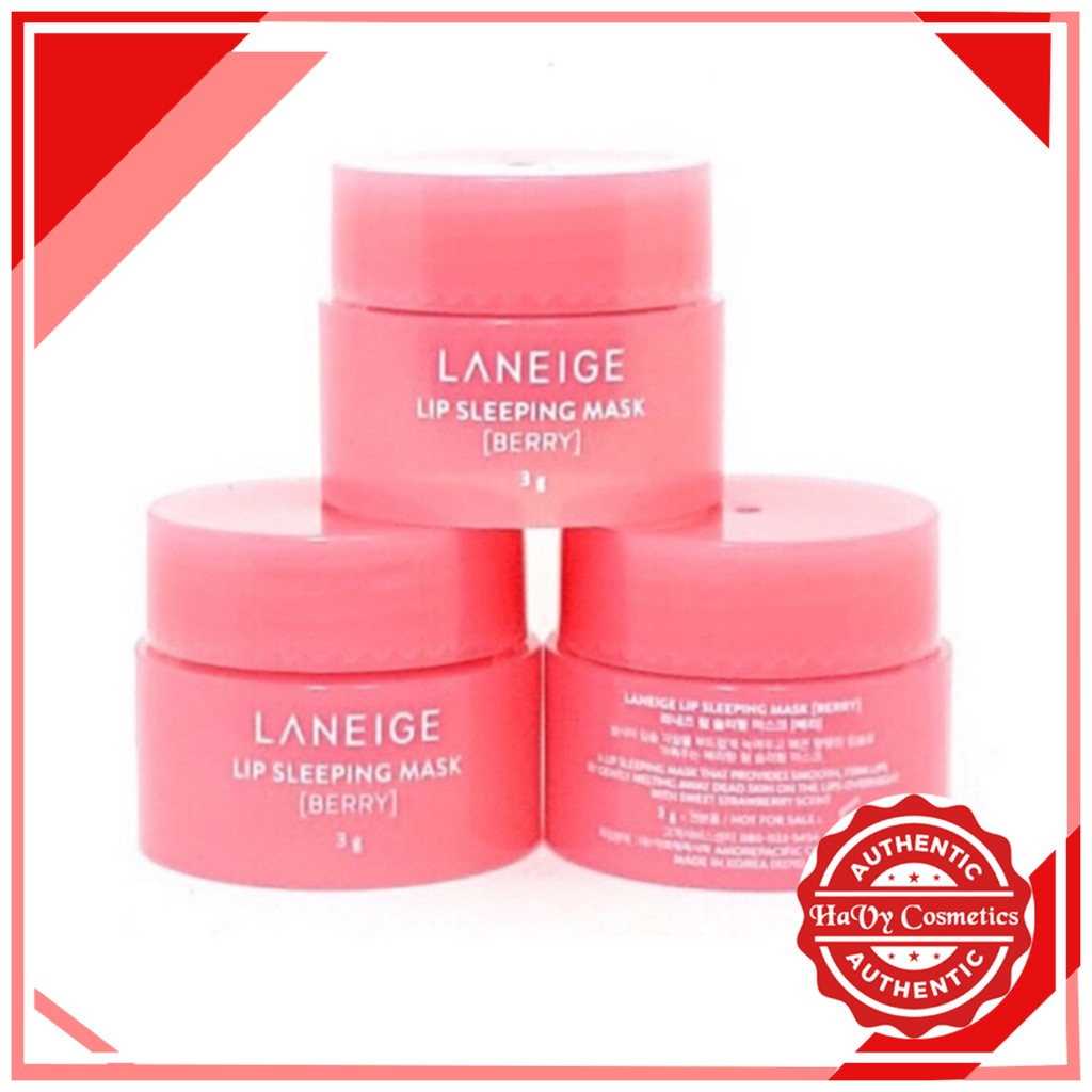 Mặt Nạ Ngủ Cho Môi Mini Laneige Lip Sleeping Mask Mẫu Mới