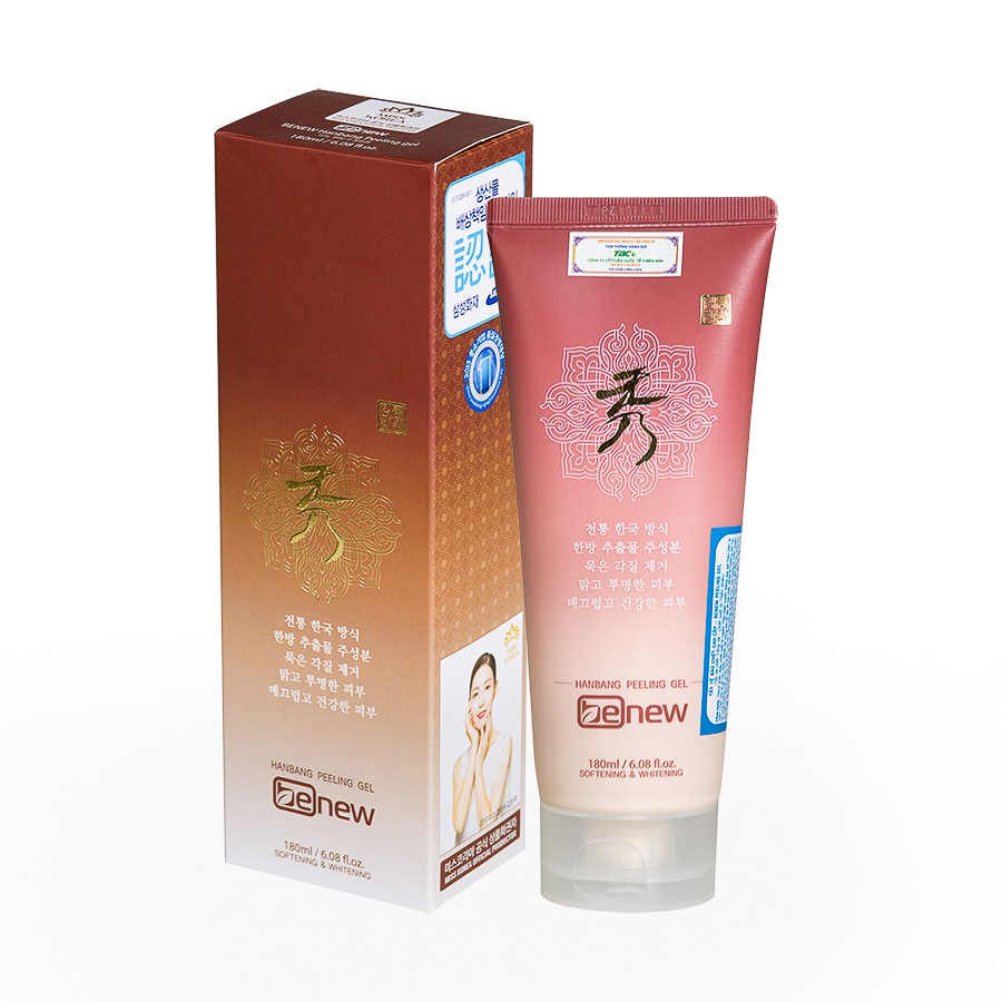 Kem Tẩy Da Chết Trắng Da Thảo Dược Hàn Quốc Benew Peeling Gel 180Ml - 