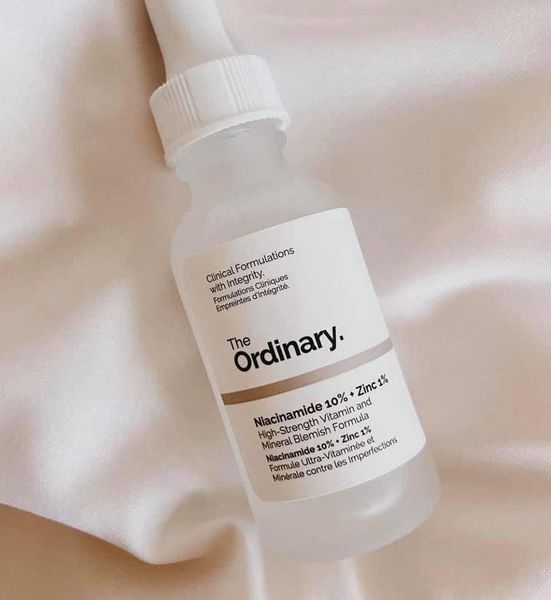 TINH CHẤT TRỊ MỤN và TRỊ THÂM 𝗧𝗛𝗘 𝗢𝗥𝗗𝗜𝗡𝗔𝗥𝗬 𝗡𝗜𝗔𝗖𝗜𝗡𝗔𝗠𝗜𝗗𝗘 𝟭𝟬% + 𝗭𝗜𝗡𝗖 𝟭% chuẩn Pháp