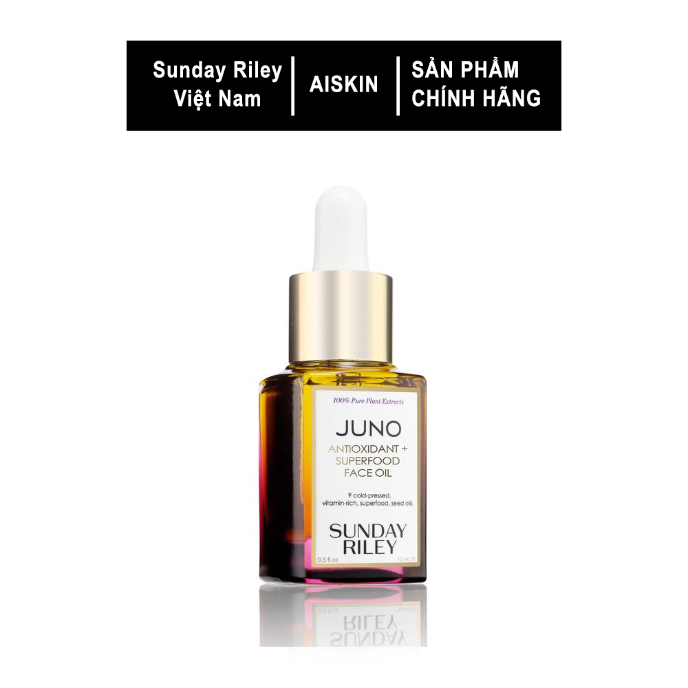[HCM][Chính Hãng] Dầu dưỡng da Sunday Riley JUNO Antioxidant + Superfood Face Oil