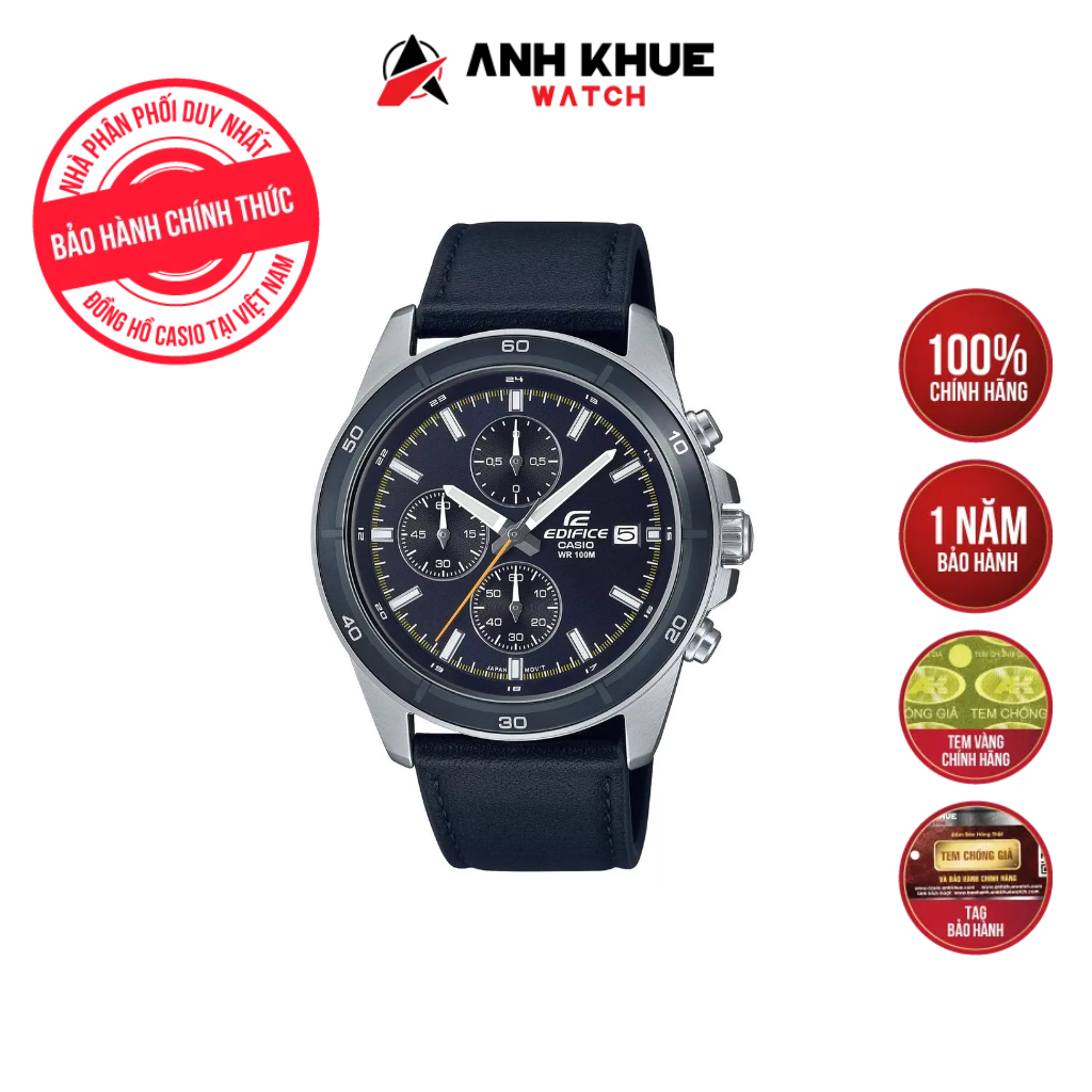 Đồng Hồ Casio Edifice Nam Dây Da EFR-526L-2CVUDF