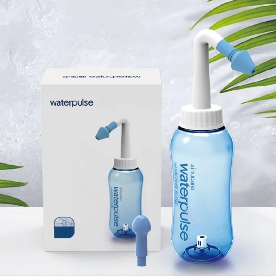 [HCM] Bình Rửa Mũi Waterpulse Không Chứa BPA Bình Xịt Rửa Mũi Cho Trẻ Em Và Người Lớn Làm Sạch Khoang Mũi Loại Bỏ Bụi Bẩn Phấn Hoa Phòng Ngừa Viêm Xoang.
