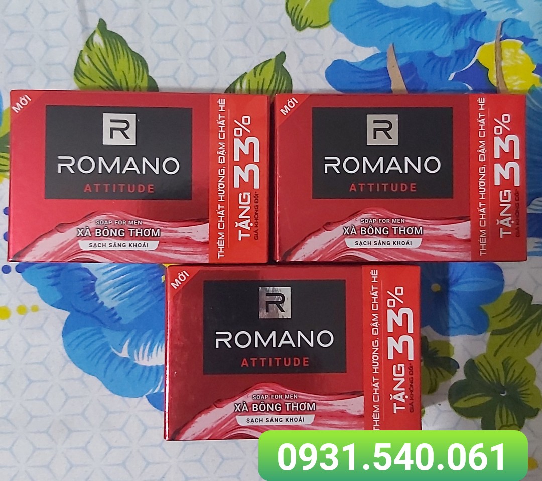 [Hcm]Romano Xà Bông Cục Attitude 90G Tăng Thêm 33% Giá Không Đổi