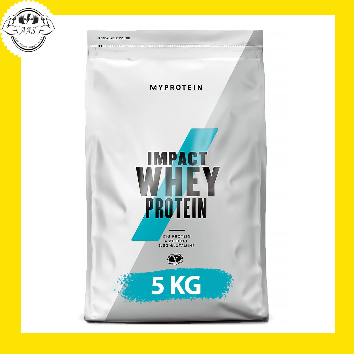 [HCM]WHEY PROTEIN - MYPROTEIN - IMPACT WHEY PROTEIN - 11lbs - Bổ sung protein tăng cơ giảm mỡ - Từ Châu Âu