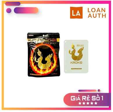 Combo 2 Túi Miếng Dán Giảm Mỡ Kroko Thái Lan Giảm Mỡ Bụng Đùi Bắp Taychính Hãng - Shop Loan Auth