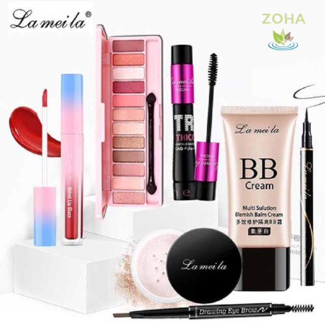 [Hcm]Bộ Trang Điểm Cơ Bản Cho Người Học Trang Điểm Lameila