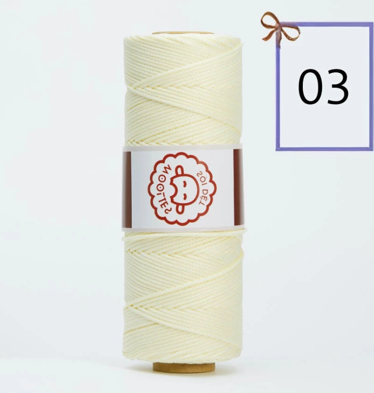 Sợi Dệt 2mm móc túi ví mũ giày móc phụ kiện thủ công