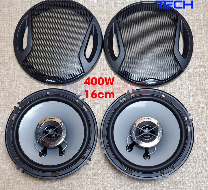 [Kho Hải Phòng] Bộ 2 Loa Cánh Cửa 6inch - 16cm Cho Ô Tô Xe Hơi - Loa Đồng Trục Tích Hợp cả loa Bass 