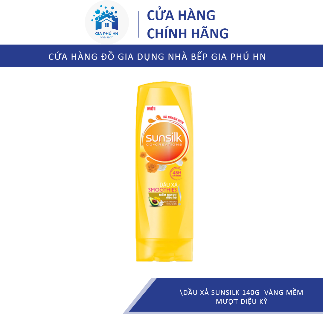 Dầu Xả Sunsilk 140G Vàng Mềm Mượt Diệu Kỳ Hàng Tặng Chính Hãng