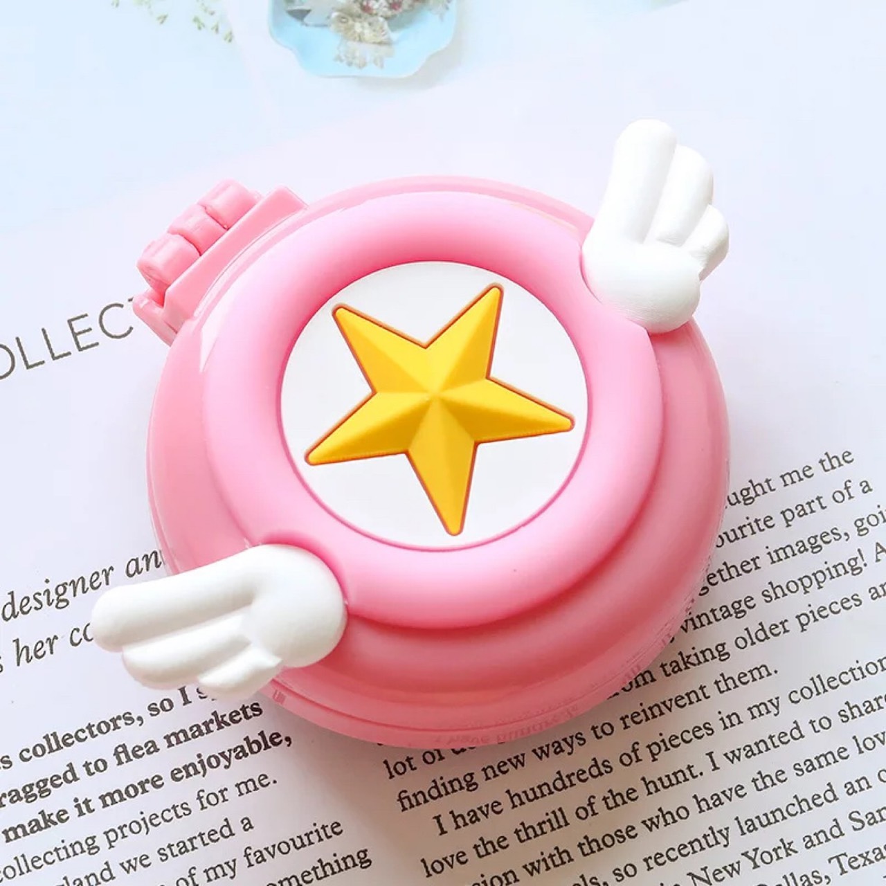 [HCM]Bộ Gương Lược Chải Tóc Nhựa Dẽo Chống Trượt Đủ Họa Tiết