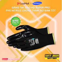 Găng Tay Bảo Hộ Lao Động Safety Jogger Superpro Chính Hãng Phủ Nitrile Găng Tay Chống Dầu Nhớt Tăng Độ Bám Độ Linh Hoạt Cao Dùng Làm Vườn Cơ Khí Sửa Chữa Xây Dựng - Siêu Thị SafeMall