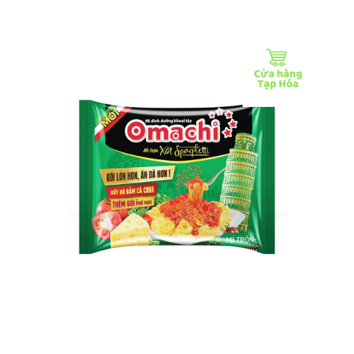 gói mì TRỘN Omachi