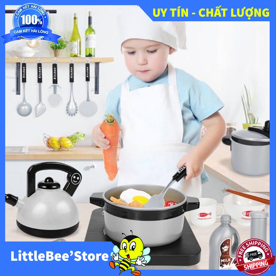Bộ Đồ Chơi Nấu Ăn Nhà Bếp Mini Cho Bé   Bộ Đồ Chơi Kitchen 36 Món Cho Bé  Đồ Chơi Nấu Ăn xịn   Bộ Đồ