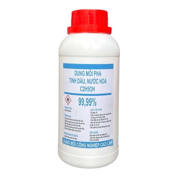 Dung Môi Pha Tinh Dầu Nước Hoa Xịt Quần Áo Xịt Phòng C2H5OH - Không Mùi Bay Hơi Nhanh