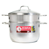 Bộ nồi xửng inox INFINITY nắp kính 6.2L - 163640