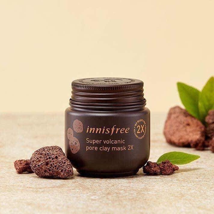 [Hcm][ Cao Cấp ] Mặt Nạ Đất Sét Innisfree Jeju Volcanic Pore Clay Mask 2X