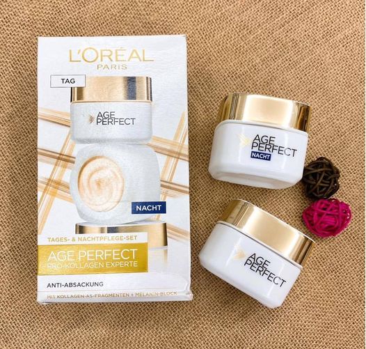 Set kem dưỡng ngày đêm Loreal Age Perfect