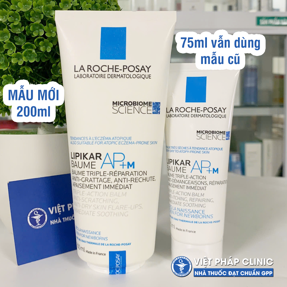 Kem dưỡng ẩm giảm ngứa tức thì La Roche-Posay Lipikar Baume AP+ M