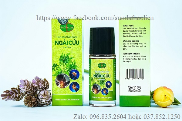 Tinh Dầu Ngải Cứu Dạ Thảo Liên 50ml