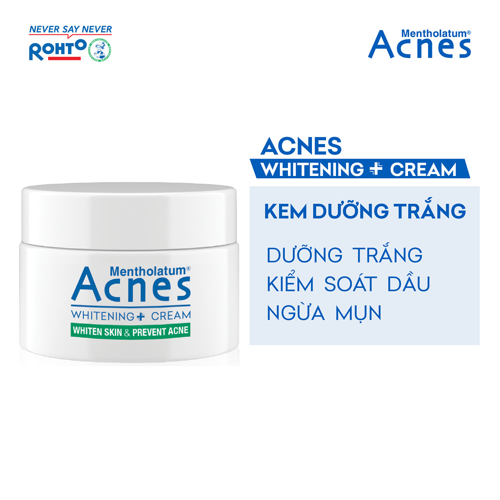 Kem dưỡng trắng da Acnes Whitening+ Cream 50g
