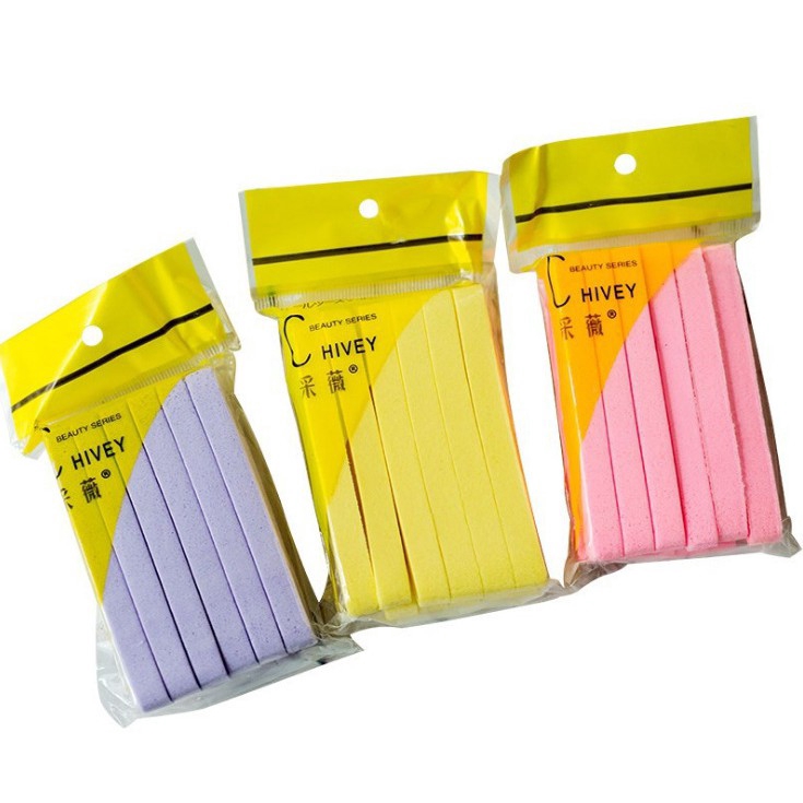Bọt Biển Bông Nở Rửa Mặt Chivey 12 Miếng