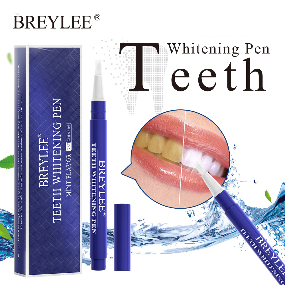 BREYLEE Teeth Pen 3ml trắng răng miếng dán làm trắng răng làm tẩy trắng răng Teeth Pen Sensitive Personal Care 3ml
