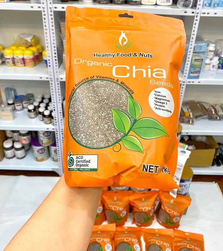 Hạt Chia Úc Organic Colagen Tự Nhiên