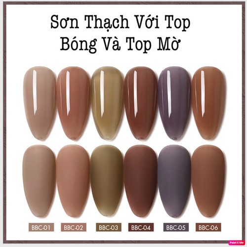 Sơn Gel As Thach Chai Đen Mã Bbc Chai Đen 15Ml