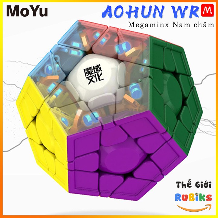 Khối Rubik MoYu AoHun WRM 2020 Megaminx 12 Mặt Có Nam Châm (Hãng Mod M)