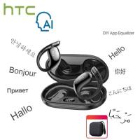 HTC NE57 AI dịch Tai nghe nhét tai  Tai nghe Bluetooth màn hình LED V6.0 HIFI chống ồn tai nghe không dây chống nước IPX5 tai nghe thể thao