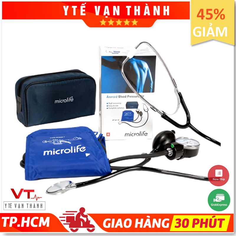 ✅ Máy Đo Huyết Áp Cơ Microlife Bp Ag1 - 20 (Gồm Tai Nghe) - Vt0016 [ Y Tế Vạn Thành ]