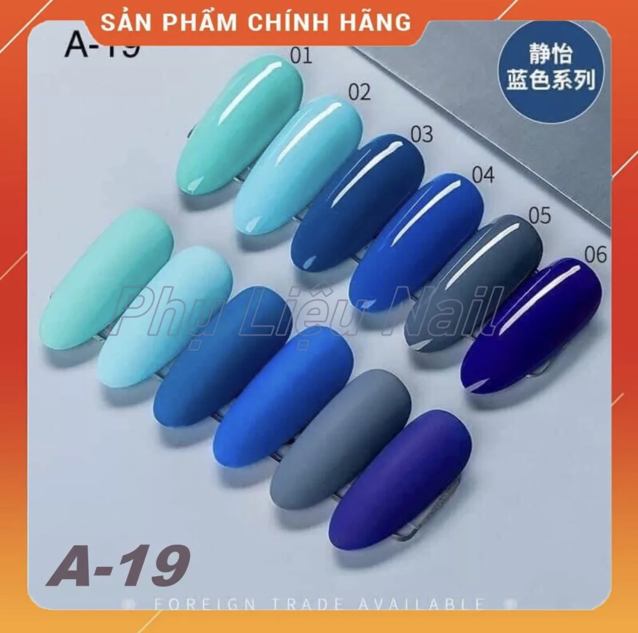 [Hcm]Sơn Gel As Chai Đỏ Mã A - 19 - 15Ml